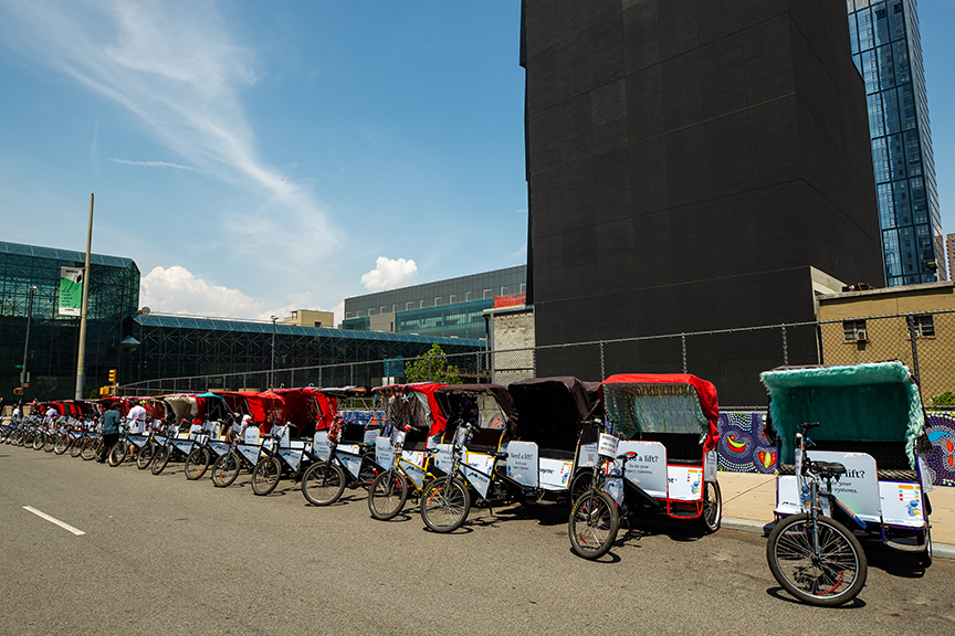 Pedicab Advertising in West Virginia