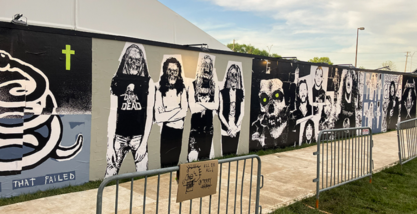 Wheatpaste Murals