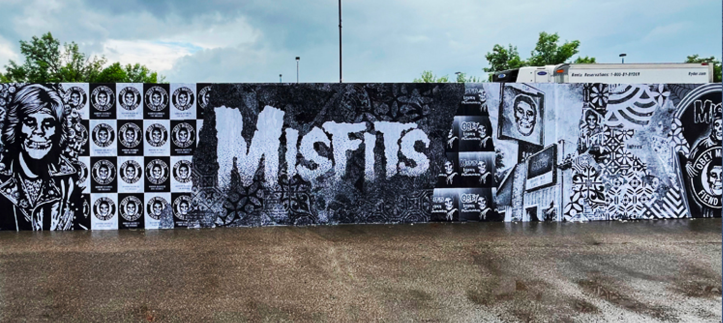 Wheatpaste Murals