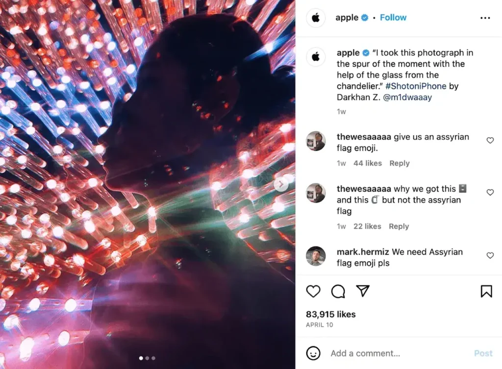 Silhouette of a person against a vibrant background of colorful light bursts, showcasing innovative photography techniques relevant to digital marketing and content creation.