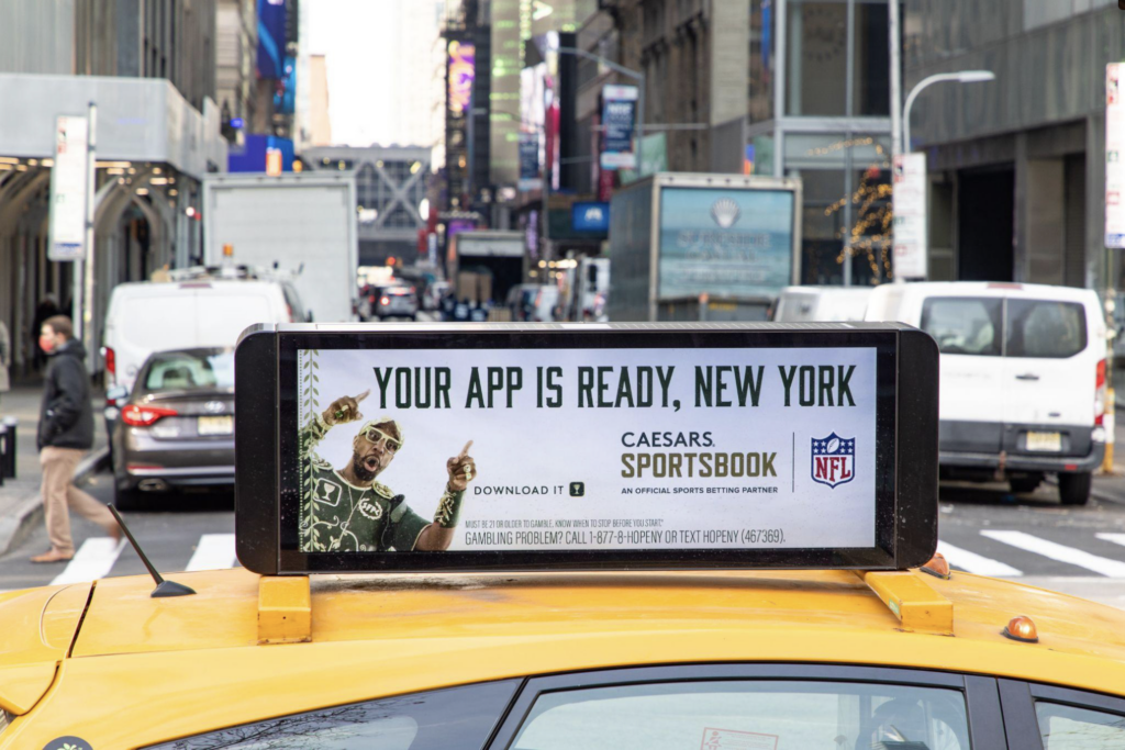 Digital Taxi Top Advertising